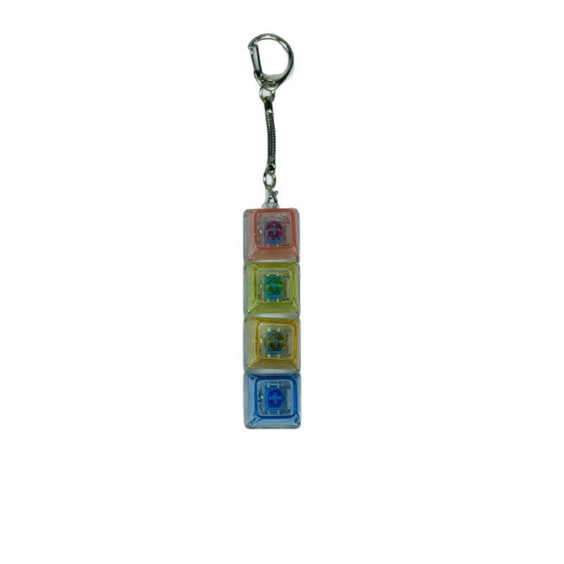 Calming clicker Mechanical Keychain- Instant Anxiety Relief Tool.